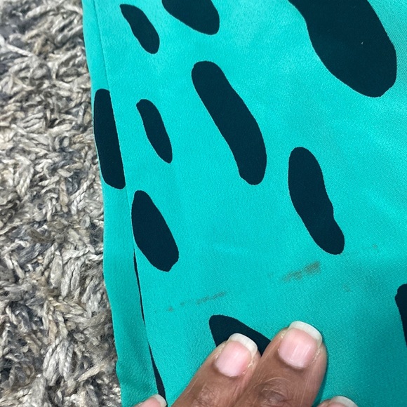 Vintage PlazaSouth 100% polyester made in USA printed dress size 8 - Picture 11 of 15